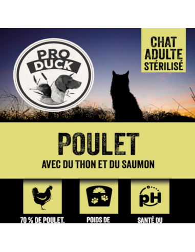 Croquettes chat - Sterilised Urinary Pro Duck