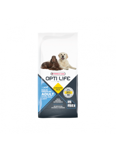 Croquettes chien - Opti Life Light Sterilized