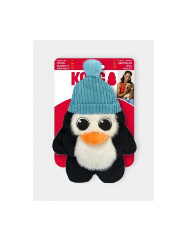 Pingouin snuzzles Kong Noël