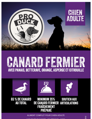 Superfood 65 canard